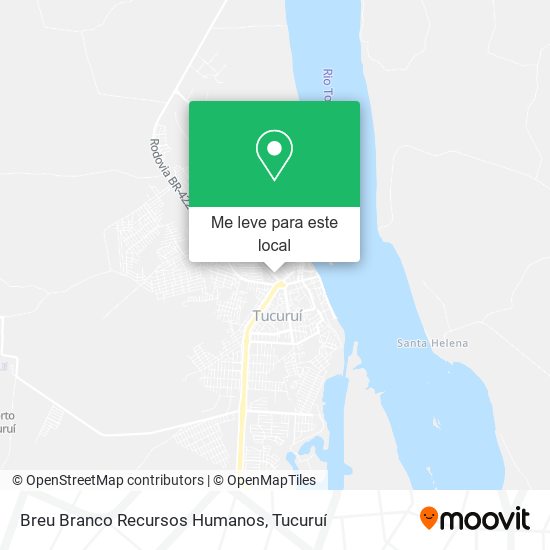 Breu Branco Recursos Humanos mapa