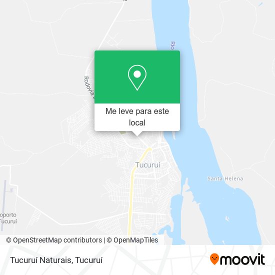 Tucuruí Naturais mapa