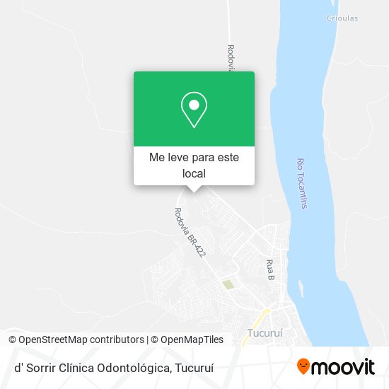 d' Sorrir Clínica Odontológica mapa