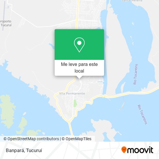 Banpará mapa