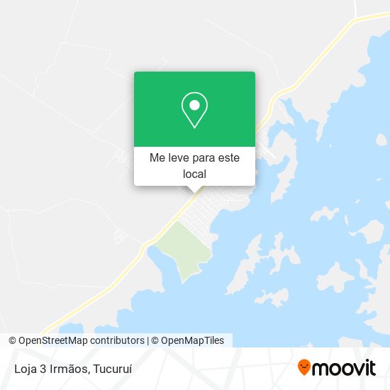 Loja 3 Irmãos mapa