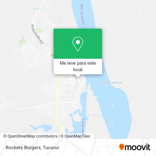 Rockets Burgers mapa