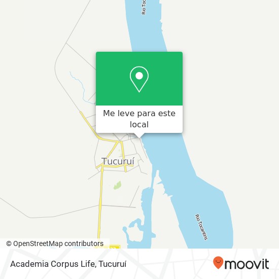 Academia Corpus Life mapa