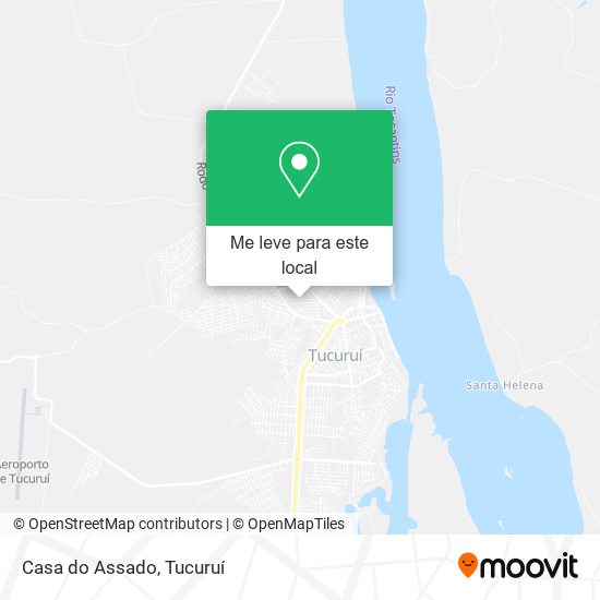 Casa do Assado mapa