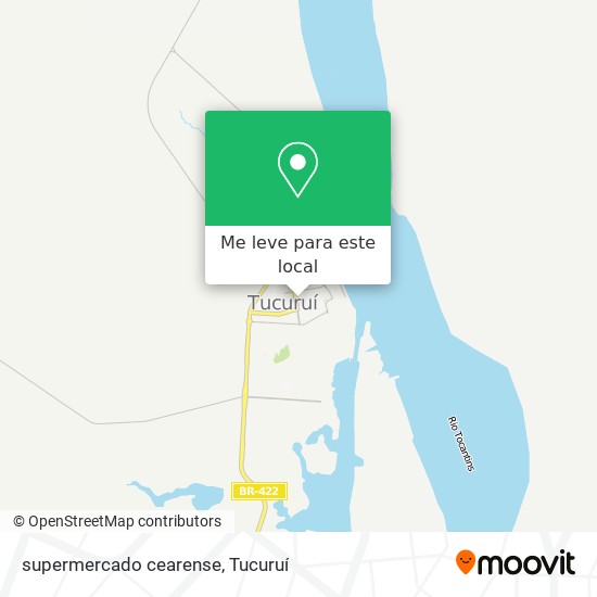 supermercado cearense mapa