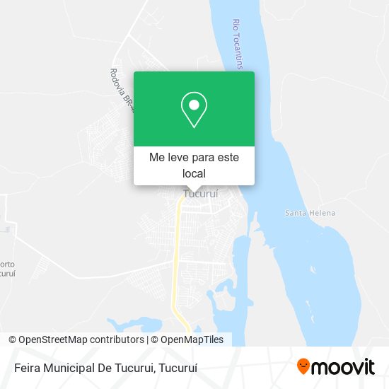 Feira Municipal De Tucurui mapa