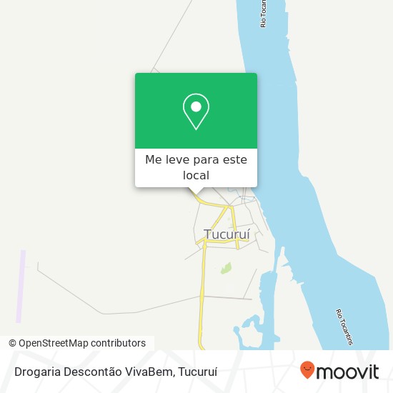 Drogaria Descontão VivaBem mapa