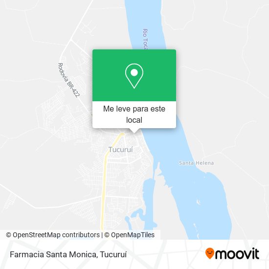Farmacia Santa Monica mapa