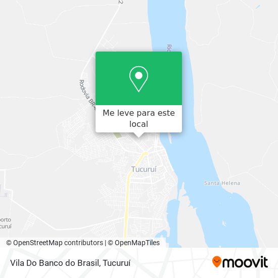 Vila Do Banco do Brasil mapa