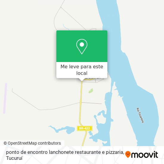 ponto de encontro lanchonete restaurante e pizzaria mapa