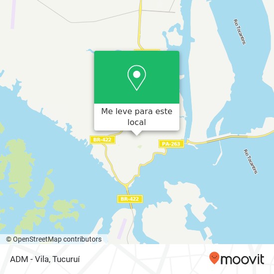 ADM - Vila mapa