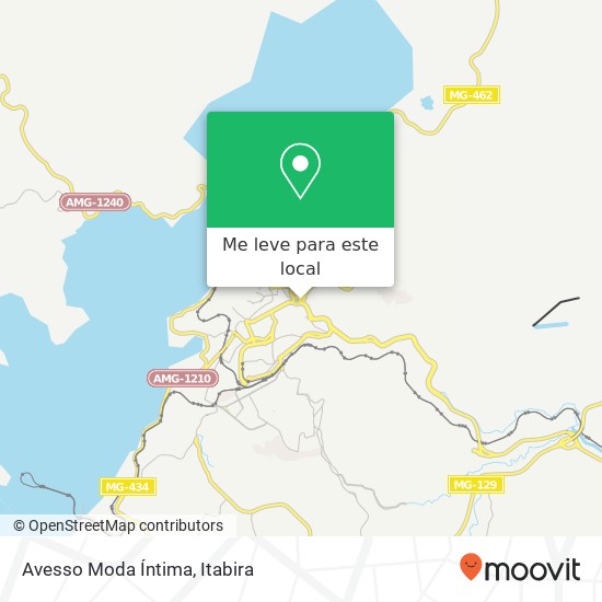 Avesso Moda Íntima mapa