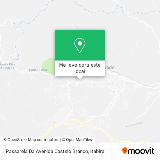 Passarela Da Avenida Castelo Branco mapa