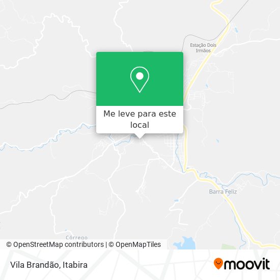 Vila Brandão mapa