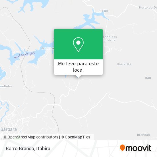 Barro Branco mapa