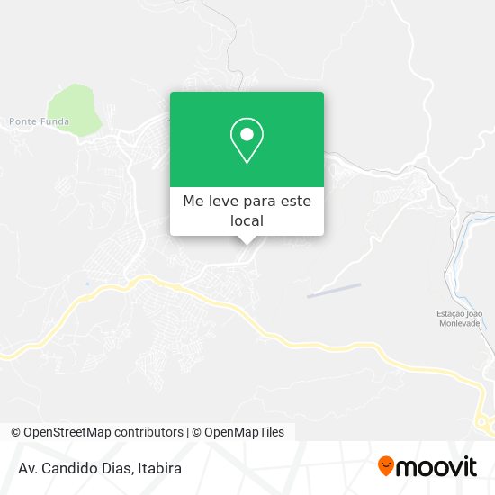 Av. Candido Dias mapa
