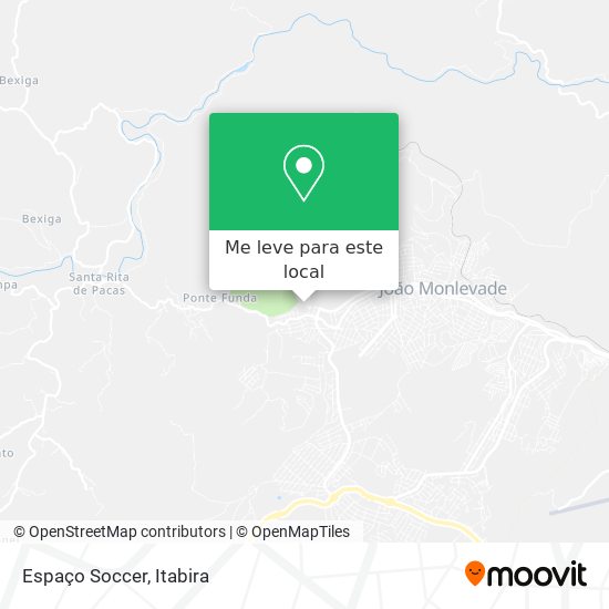 Espaço Soccer mapa