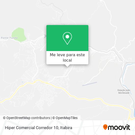 Hiper Comercial Corredor 10 mapa