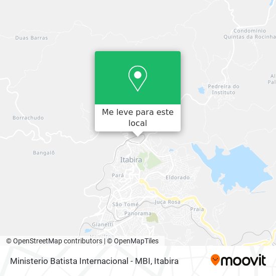 Ministerio Batista Internacional - MBI mapa