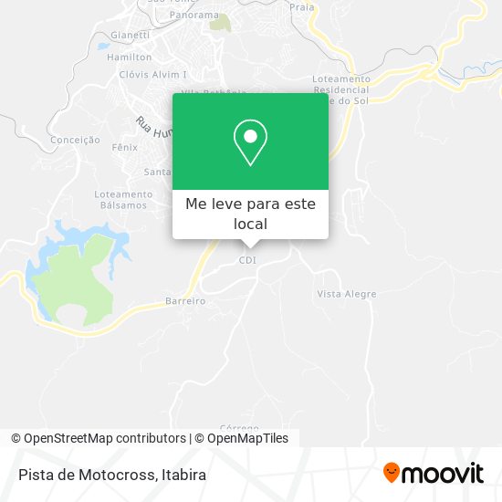 Pista de Motocross mapa