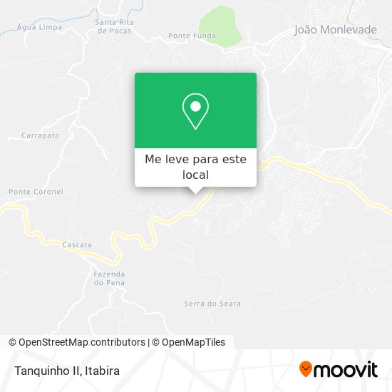 Tanquinho II mapa