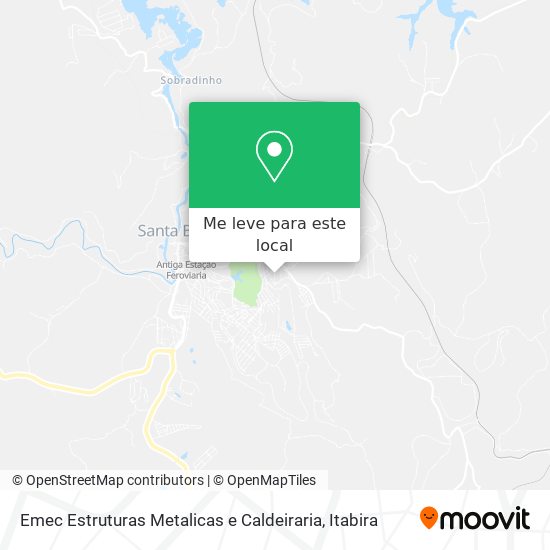 Emec Estruturas Metalicas e Caldeiraria mapa