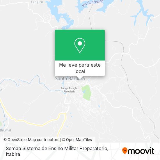Semap Sistema de Ensino Militar Preparatorio mapa