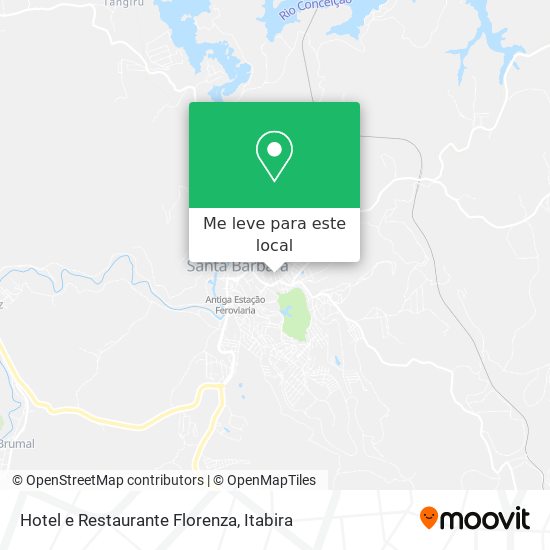 Hotel e Restaurante Florenza mapa
