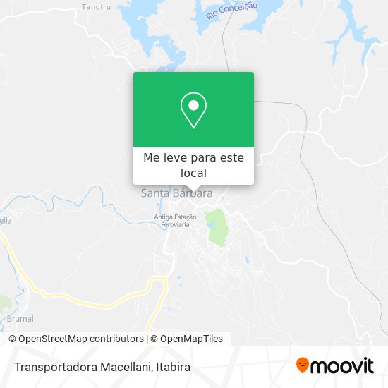 Transportadora Macellani mapa