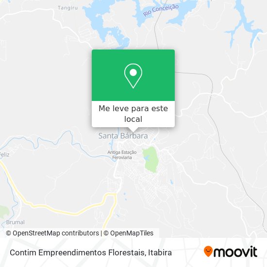 Contim Empreendimentos Florestais mapa