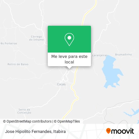 Jose Hipolito Fernandes mapa