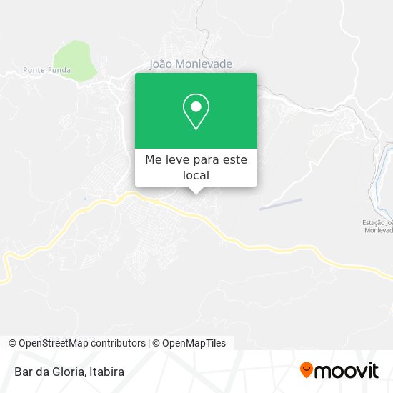 Bar da Gloria mapa