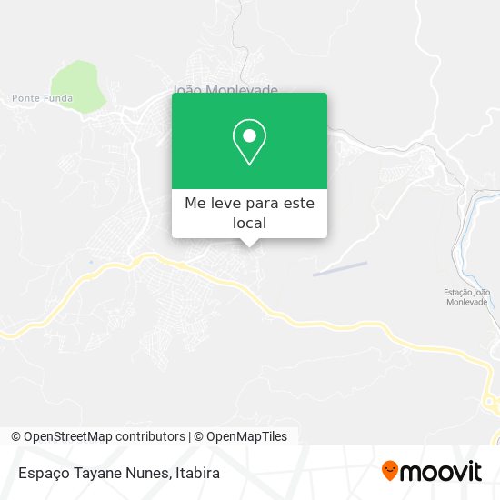 Espaço Tayane Nunes mapa