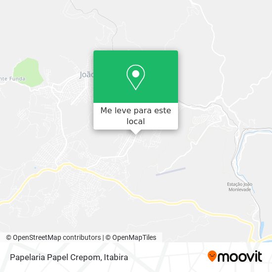 Papelaria Papel Crepom mapa