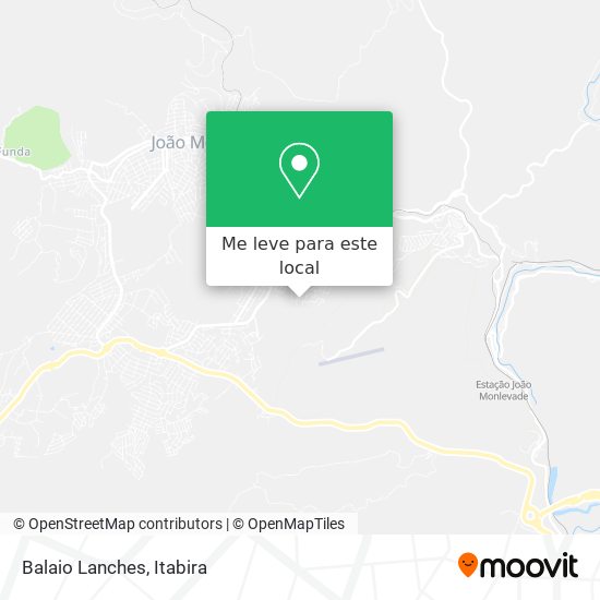 Balaio Lanches mapa