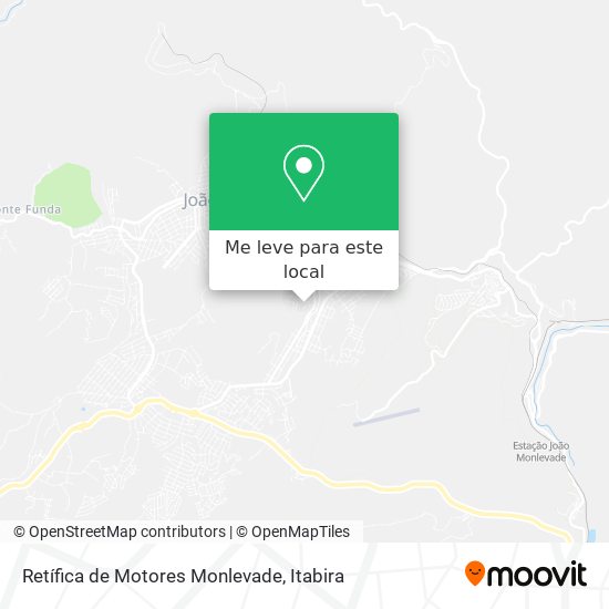 Retífica de Motores Monlevade mapa