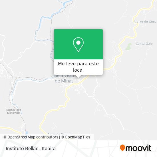 Instituto Bella's. mapa