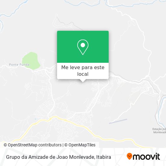 Grupo da Amizade de Joao Monlevade mapa