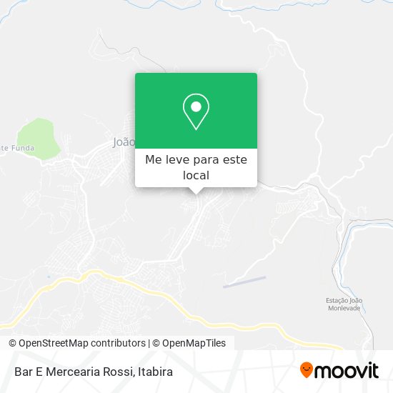 Bar E Mercearia Rossi mapa