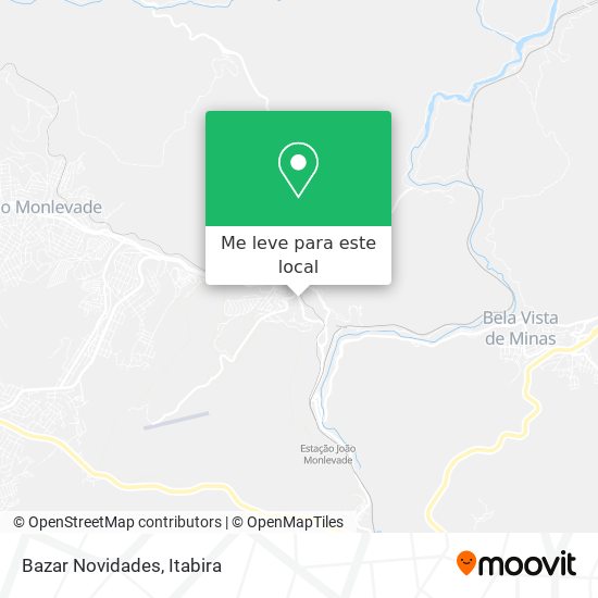 Bazar Novidades mapa