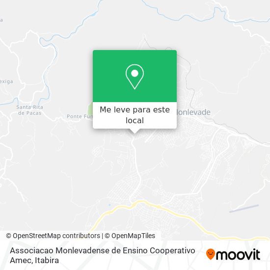 Associacao Monlevadense de Ensino Cooperativo Amec mapa