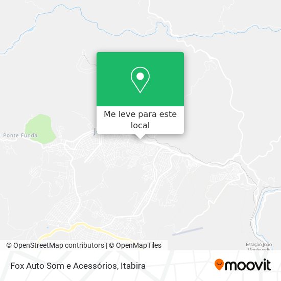 Fox Auto Som e Acessórios mapa