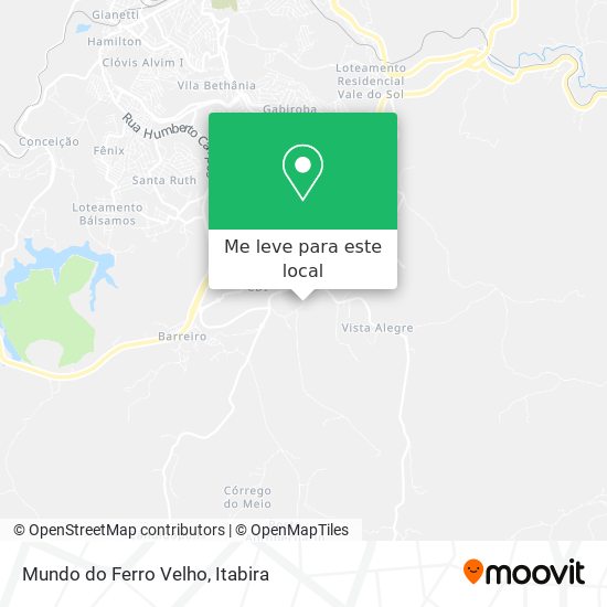 Mundo do Ferro Velho mapa