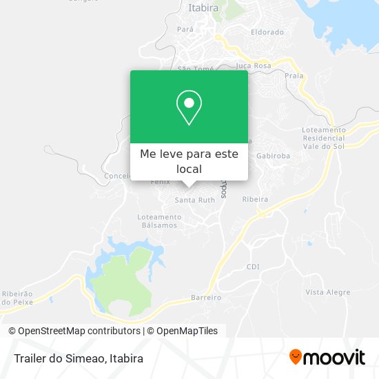 Trailer do Simeao mapa
