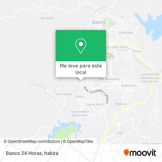 Banco 24 Horas mapa
