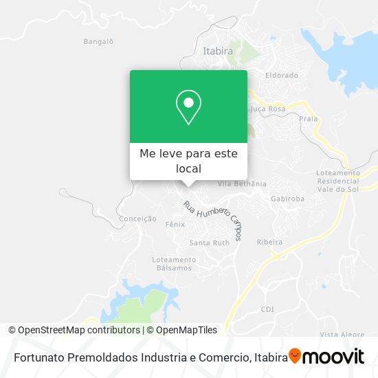 Fortunato Premoldados Industria e Comercio mapa