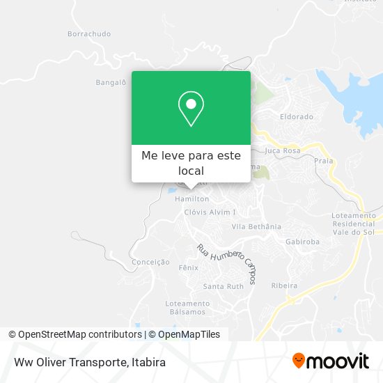 Ww Oliver Transporte mapa