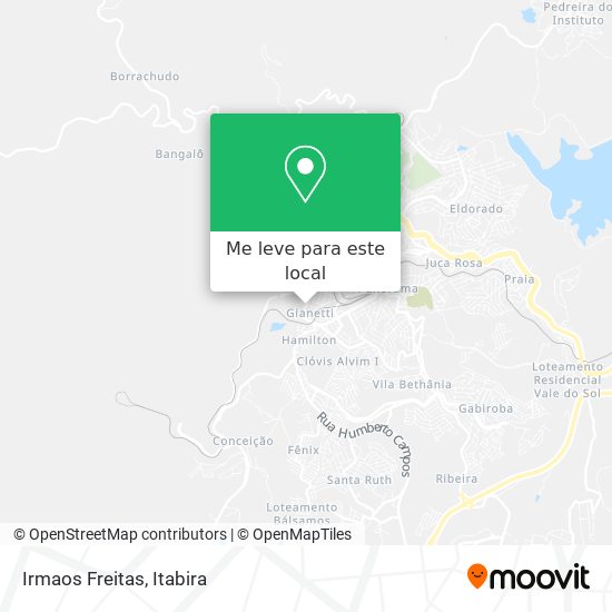 Irmaos Freitas mapa