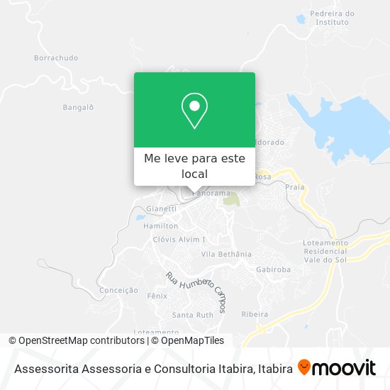 Assessorita Assessoria e Consultoria Itabira mapa