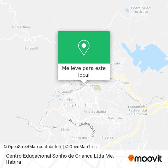 Centro Educacional Sonho de Crianca Ltda Me mapa